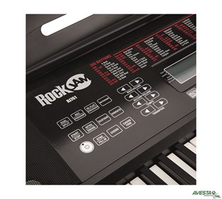 Piano Rockjam 61 Clavier Écouteurs Stand Numérique Pédale Sustain +  Application